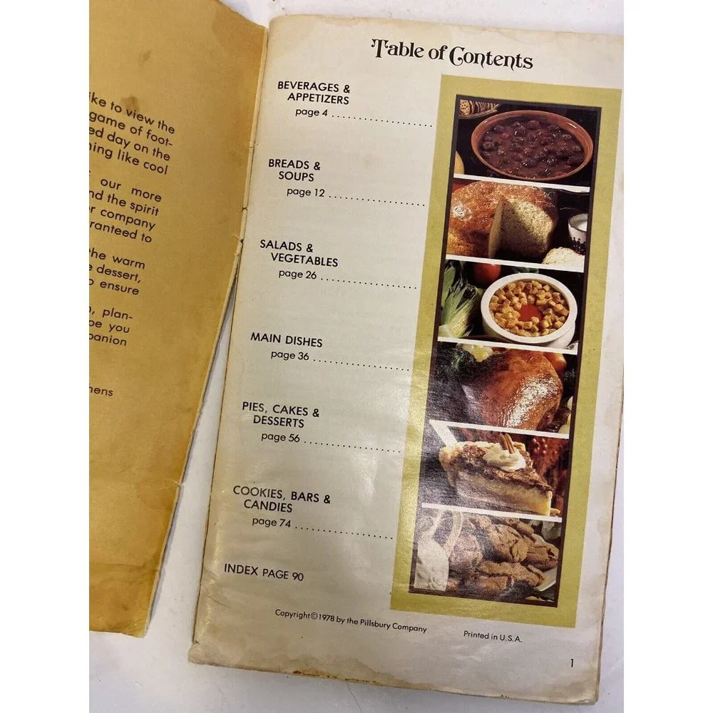 Pillsbury Cookbook Recipe Bake-Off Booklets Lot of 6 Vintage
